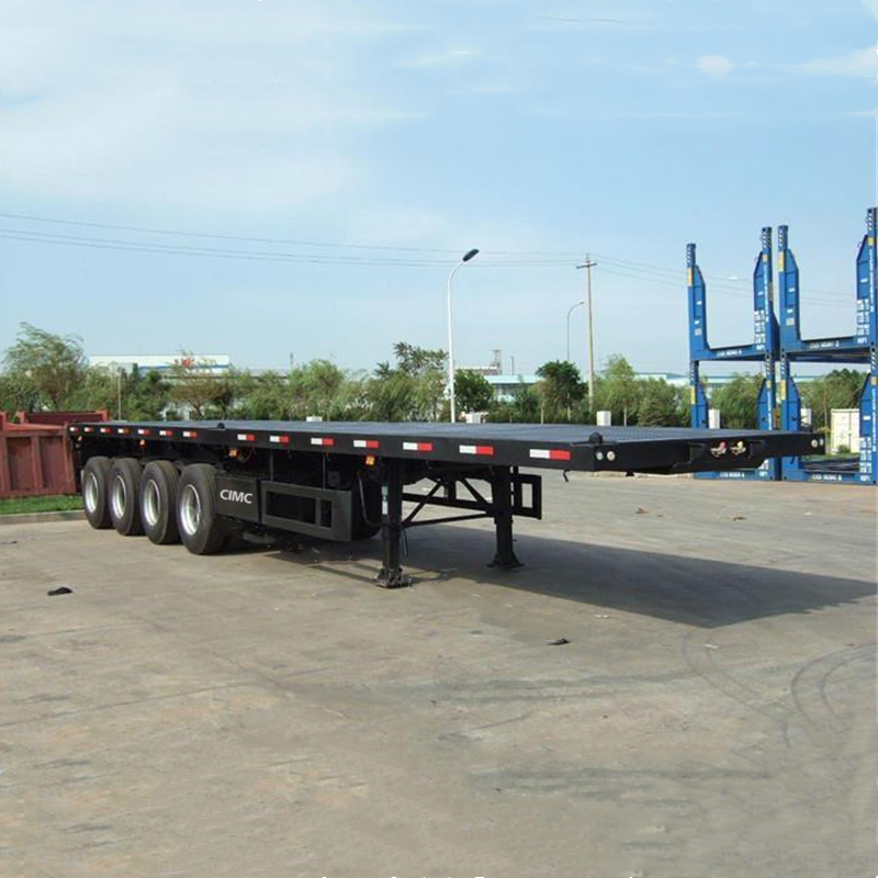 Heavy duty cargo trailer manufacturers 20 foot 40 foot front wall