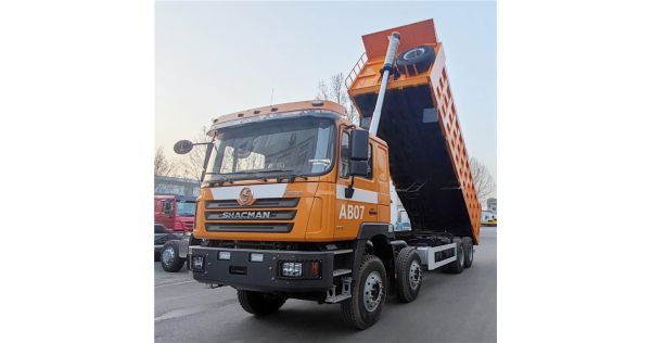 Used Shacman F3000 8x4 Dump Truck will be sent to Tanzania