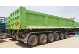 6 Axle 80 Ton Tipper Dump Trailer will be sent to Zimbabwe