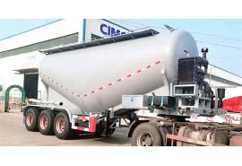 Tri Axle 40t Cement Tanker Trailer will be sent to Mombasa