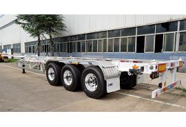 3 Axle 40ft Container Skeleton Trailer for Sale in Gabon
