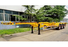 Tri Axle 40 ft Skeletal Semi Trailer for Sale in Maritania