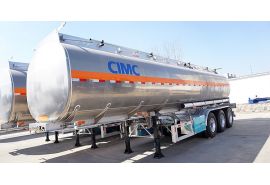 45000 Litres Aluminum Alloy Fuel Tanker Trailer for Sale in Guinea