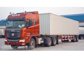 Enclosed Van Box Semi Trailer will be sent to Zimbabwe