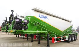 CIMC 40CBM Cement Bulker Truck Trailer will be sent to Uganda