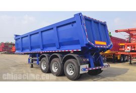 CIMC 33CBM Tipper Semi Trailer for Sale in Nigeria