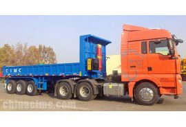 CIMC 3 Axle Hydraulic Dump Trailer will be sent to Congo