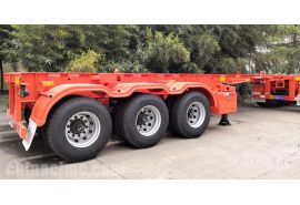 20 ft Shipping Container Chassis Trailer for Sale in Gabon