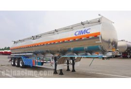 38000 Liters Aluminum Fuel Tanker Trailer will be sent to Namibia
