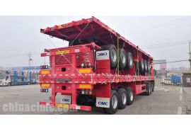 3 Units 40 Foot Container Flatbed Trailers will be sent to Guyana