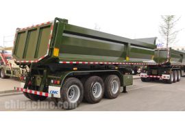Multiple CIMC 3 Axle Tipper Trailers will be sent to Tanzania