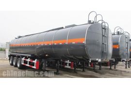 CIMC Bitumen Asphalt Tank Semi Trailer will be sent to Nigeria