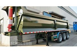 CIMC Tri Axle New Tipper Trailers will be sent to Gabon