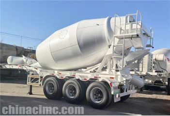 CIMC Concrete Mixer Trailer will be sent to Guyana