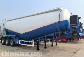 Tri Axle Cement Bulker Tanker Trailer will be sent to Kenya