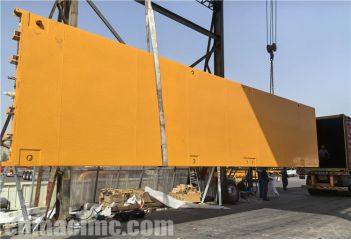Triple Axle Flatbed Trailer ready ship to Jamaica