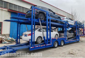2 Axle 6 Car Carrier Trailer will be sent to Mexico