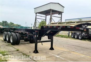 3 Axle 20ft Container Chassis Trailer will be sent to Jamaica