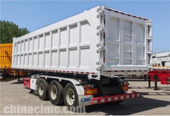 CIMC Dump Semi Trailer will be sent to Senegal
