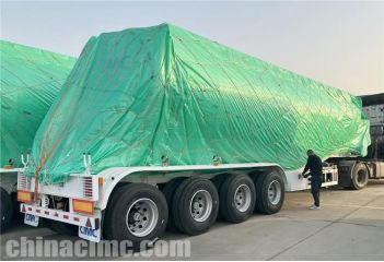 4 Axle Bulker Cement Tanker Trailer will be sent to Zambia