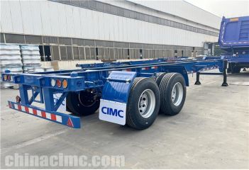 2 Axle Container Chassis Trailer will be sent to Jamaica
