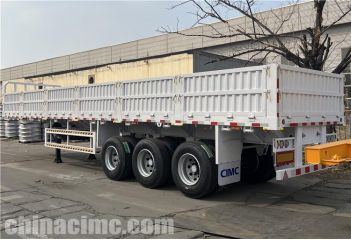 Tri Axle Side Wall Trailer will be sent to Zimbabwe