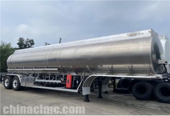 CIMC 2 Axle Fuel Tanker Trailer will be sent to Tanzania