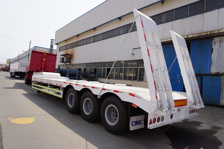 low bed trailer