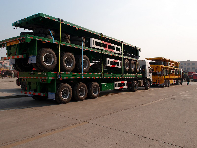flatbed trailer
