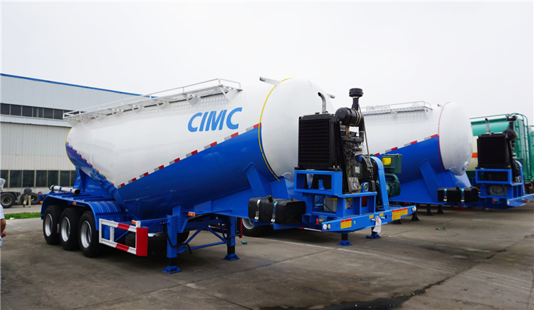 Cement tanker trailer