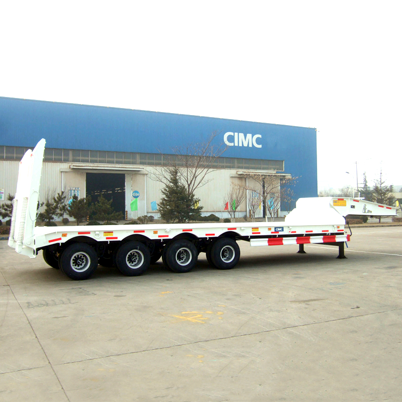 Lowbed semi trailer
