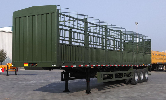 Side wall semi trailer