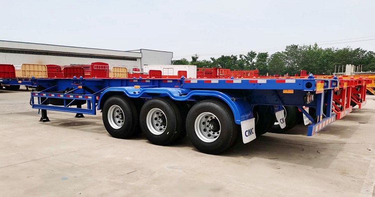 Specifications of Container Skeletal Trailer