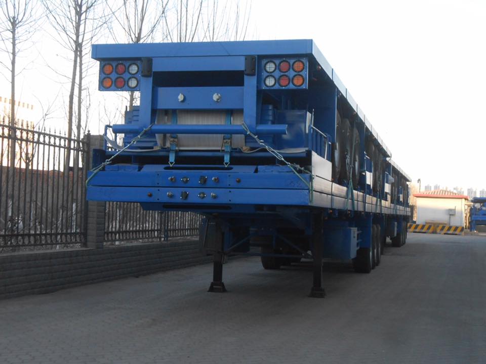 flatbed trailer