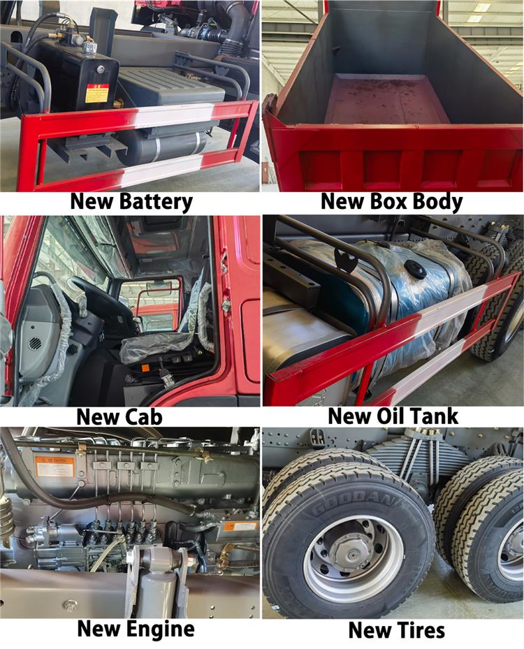 Used Howo 371 Dump Truck 6x4 for Sale In Congo