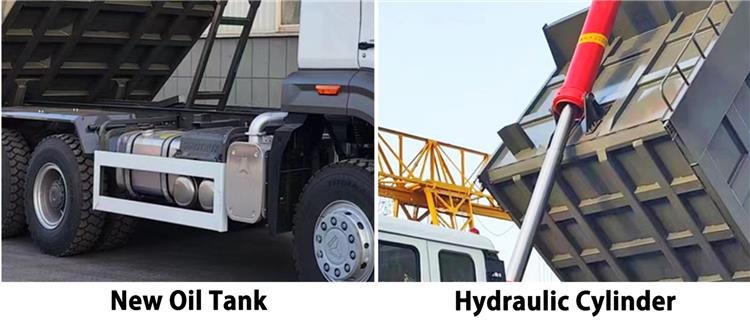 Used Howo NX Dump Truck Price for Sale In Ghana