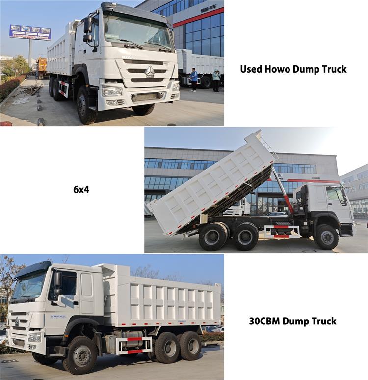 Second Hand Howo 380 Dump Truck for Sale In Tanzania