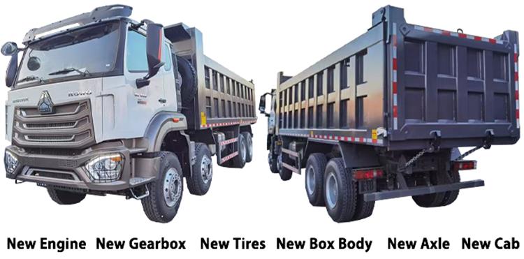 Used Hohan NX Dump Truck 8x4 for Sale In Cameroon