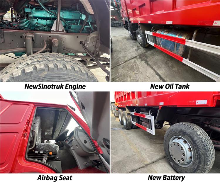 Used Howo Dump Truck 8x4 for Sale In Mali