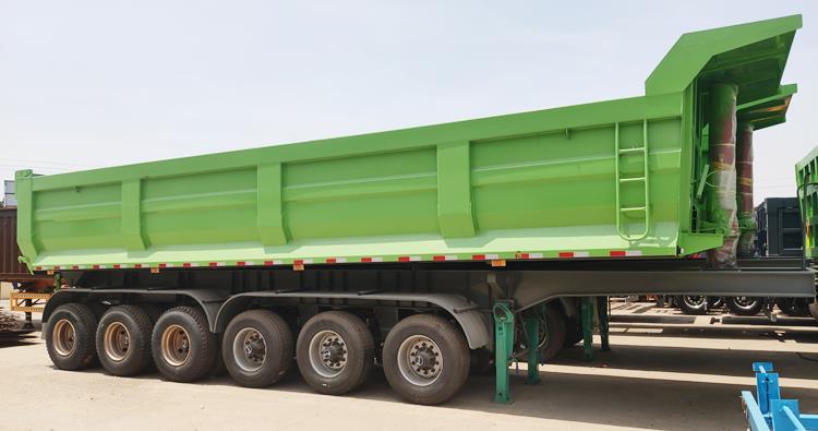 CIMC 6 Axle 80 Ton Tipper Dump Trailer for Sale In Zimbabwe