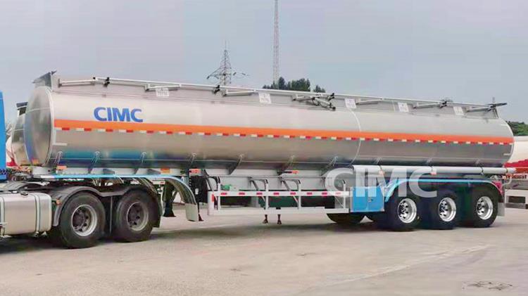 Aluminum Fuel Tanker Trailer 45000 Liters