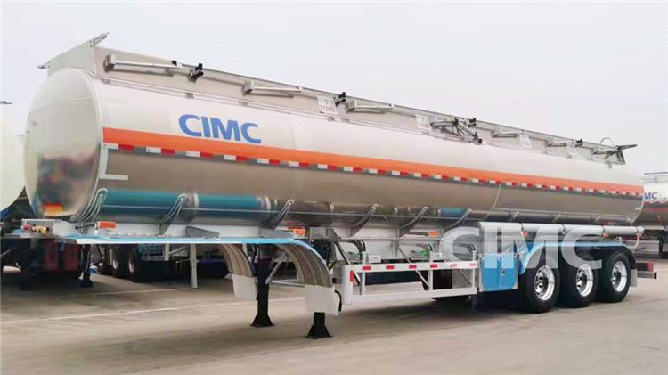 45CBM Aluminum Tanker Trailer for Sale Manufacturer