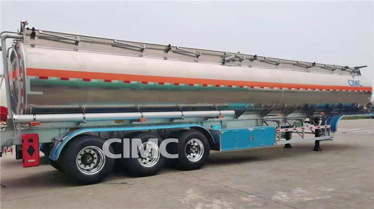Tri Axle 45000 Liters Aluminum Tanker Trailer for Sale Price