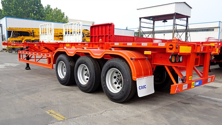 CIMC 3 Axle 40 Foot Skeletal Trailer for Sale in Namibia