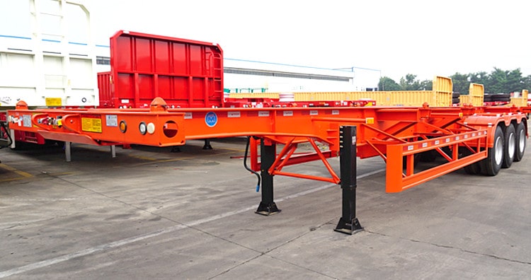 CIMC 3 Axle 40 Foot Skeletal Trailer for Sale in Namibia