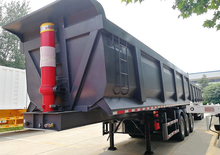 CIMC Tri Axle Tipper Trailer for Sale in Botswana