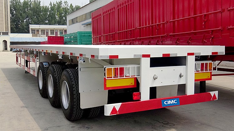CIMC 40ft Flatbed Semi Trailer for Sale in Namibia