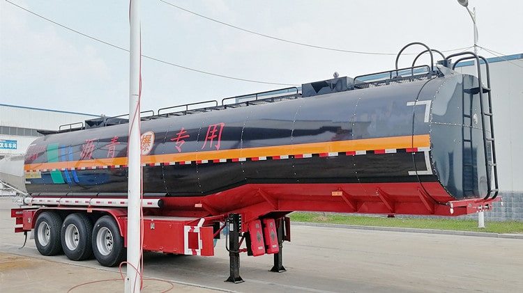 CIMC Tri Axle 35000 Litres Bitumen Tank Trailer for Sale in Cote d'Ivoire