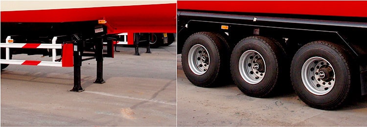 CIMC 40000L Diesel Fuel Tank Semi Trailer for Sale in Namibia