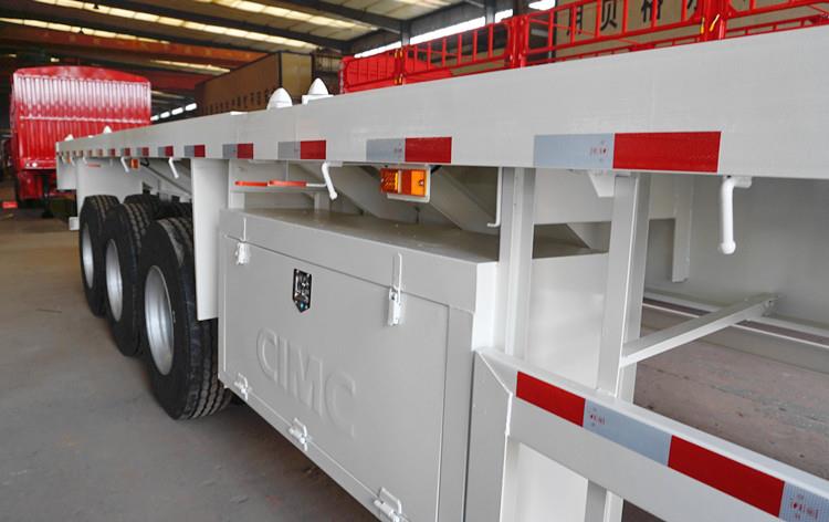 CIMC Tri Axle Flatbed Trailer for Sale in Harare
